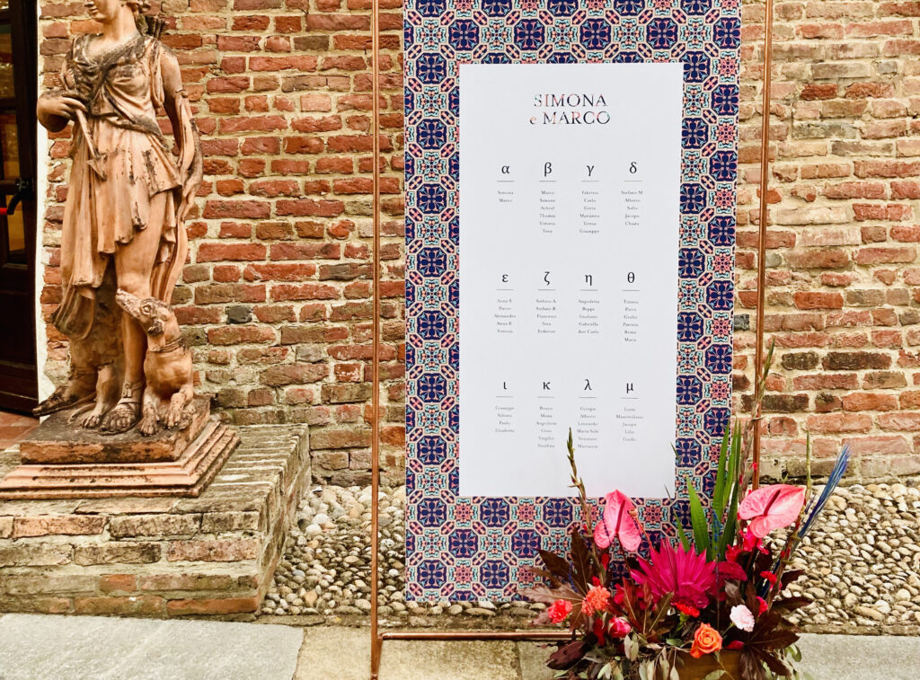 Majestic Patterns Regal Mosaic Wedding Stationery