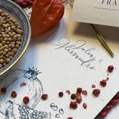 Delicate Botanical Wedding Stationery