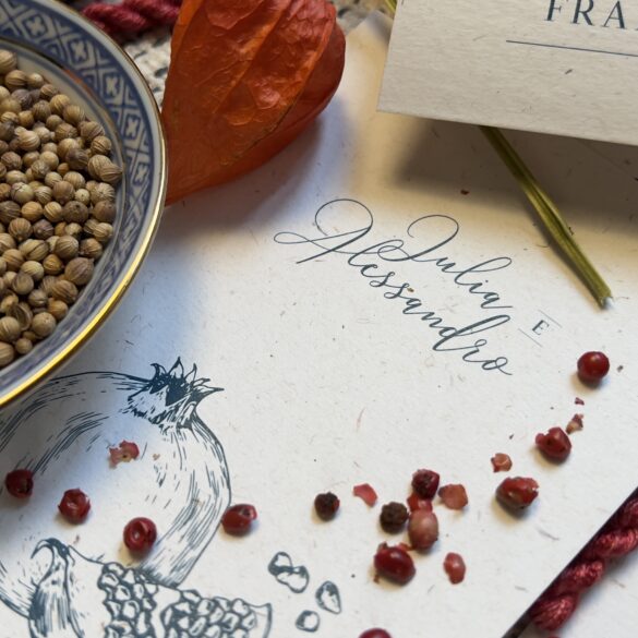 Delicate Botanical Wedding Stationery