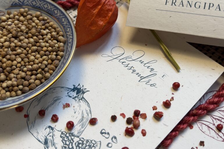 Delicate Botanical Wedding Stationery