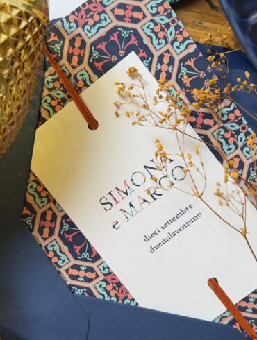 Majestic Patterns Regal Mosaic Wedding Stationery