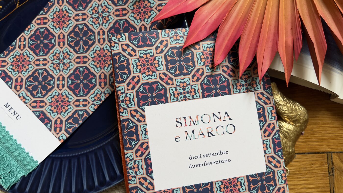 Majestic Patterns Regal Mosaic Wedding Stationery