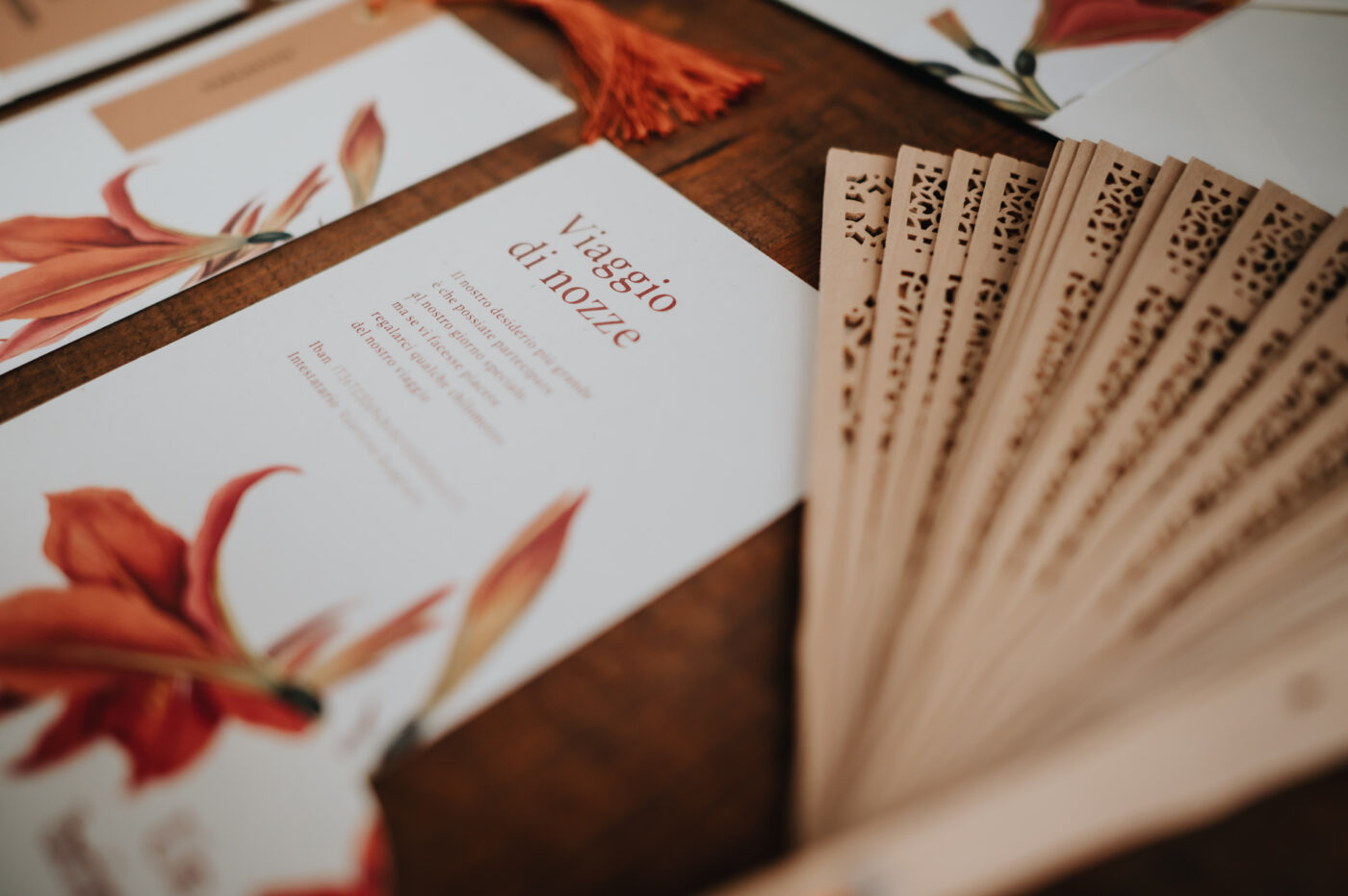 Rustic Poetry Terracotta-inspired Wedding Stationery