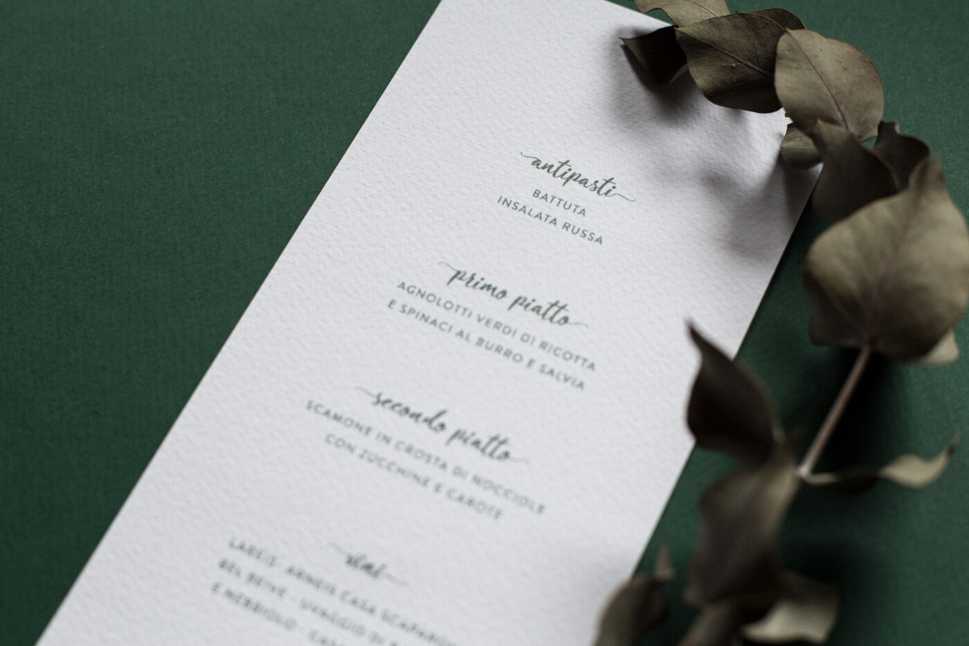 Eucalyptus Harmony Watercolor Wedding Stationery