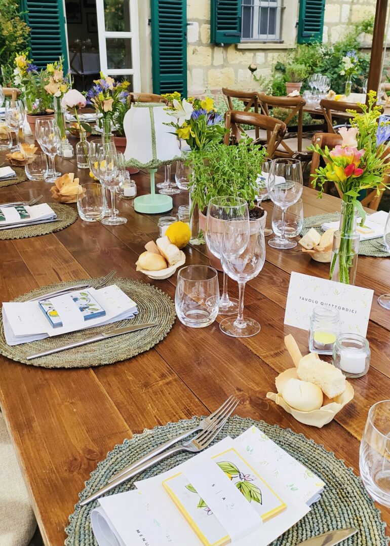 Lemon-inspired Wedding Stationery