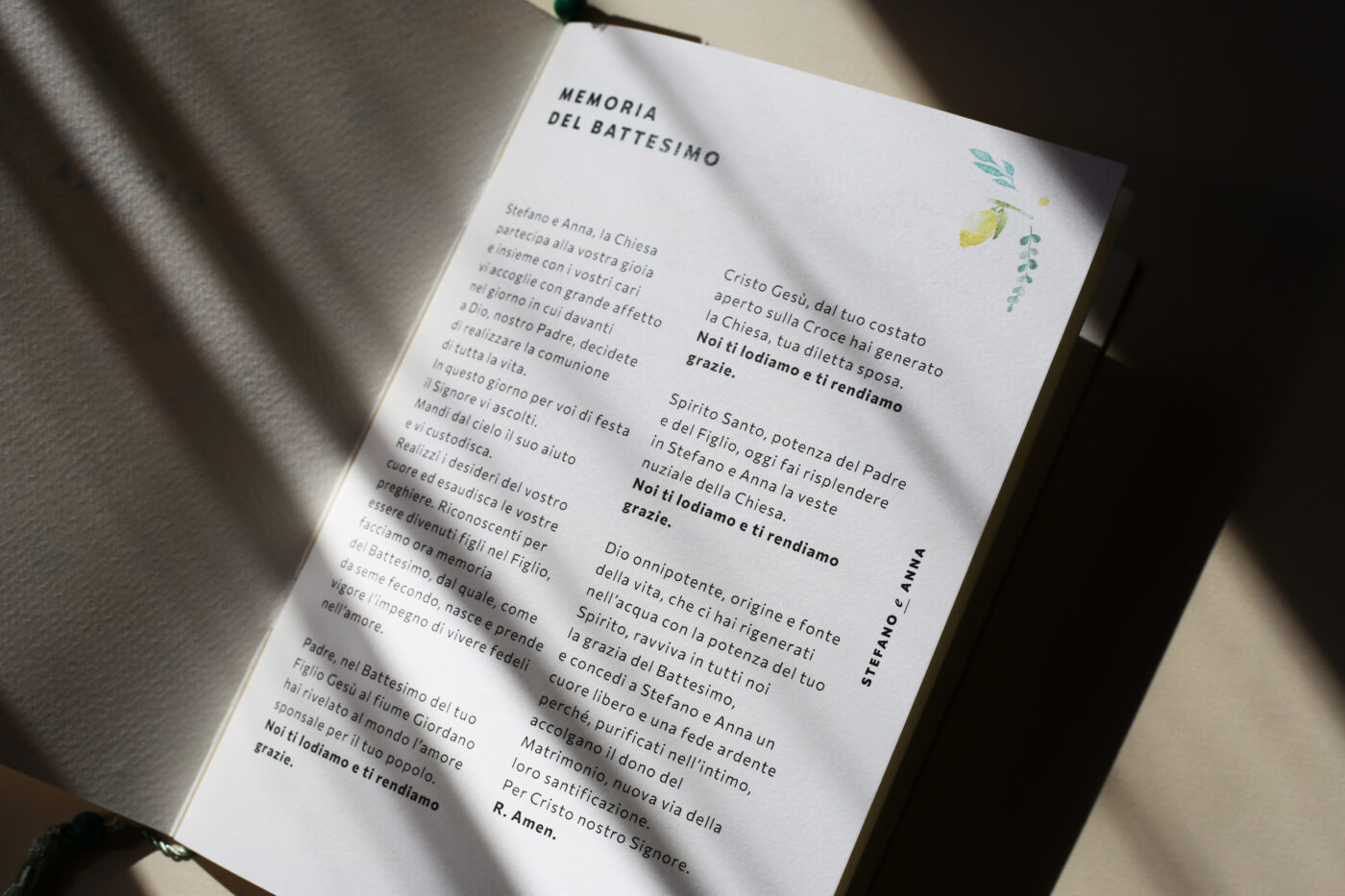Lemon-inspired Wedding Stationery